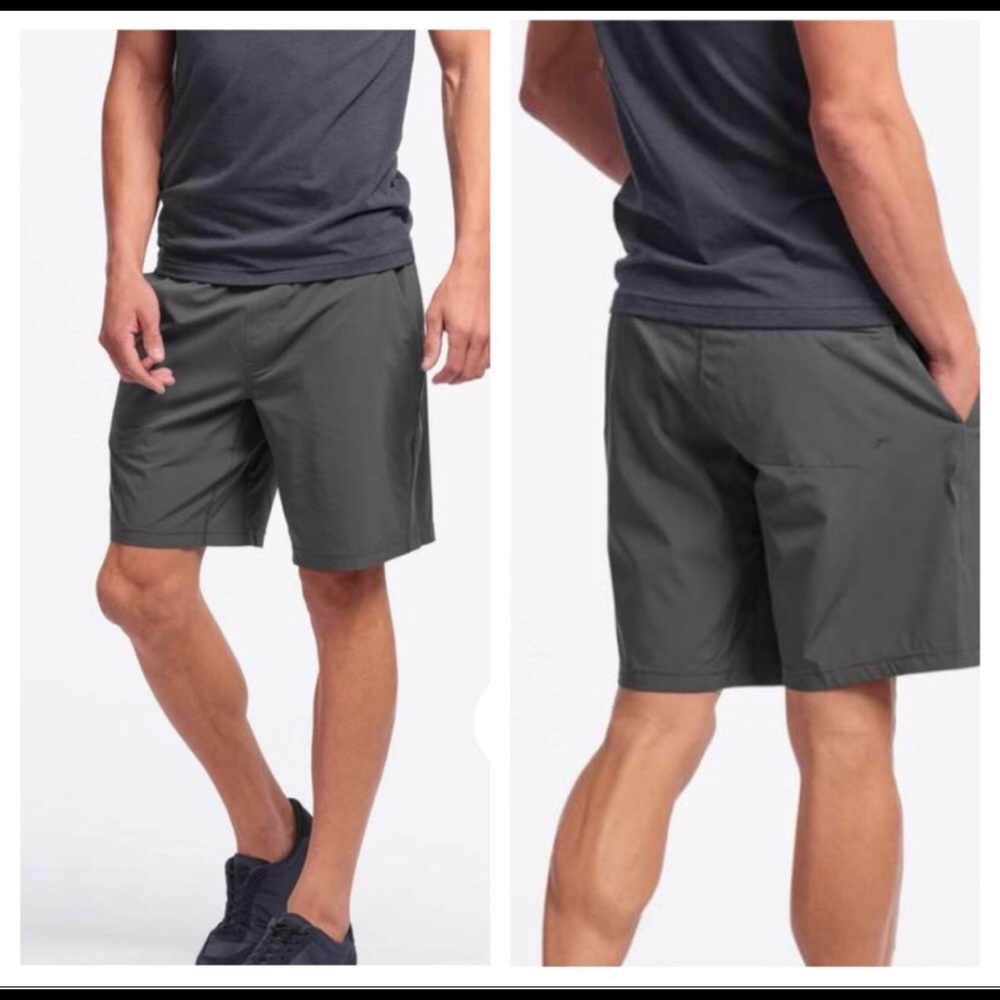 RHONE Men’s Black Board Shorts Size Large